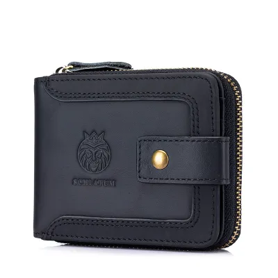 AMERICAN STYLE GENUINE LEATHER SHORT WALLET GB-ST8305B